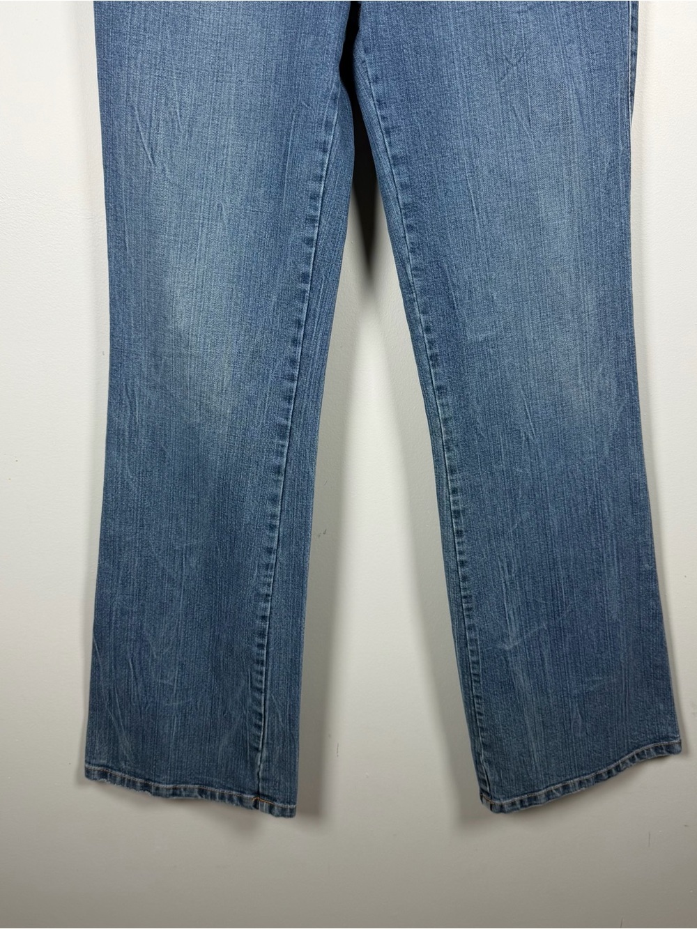 Vintage Y2K Decoded Blue Denim Flare Jeans Beaded Low Rise Boho Festival 9/10 - Picture 3 of 10